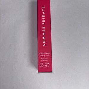 NWT Summer Fridays Lip Butter Balm in Pink Guava